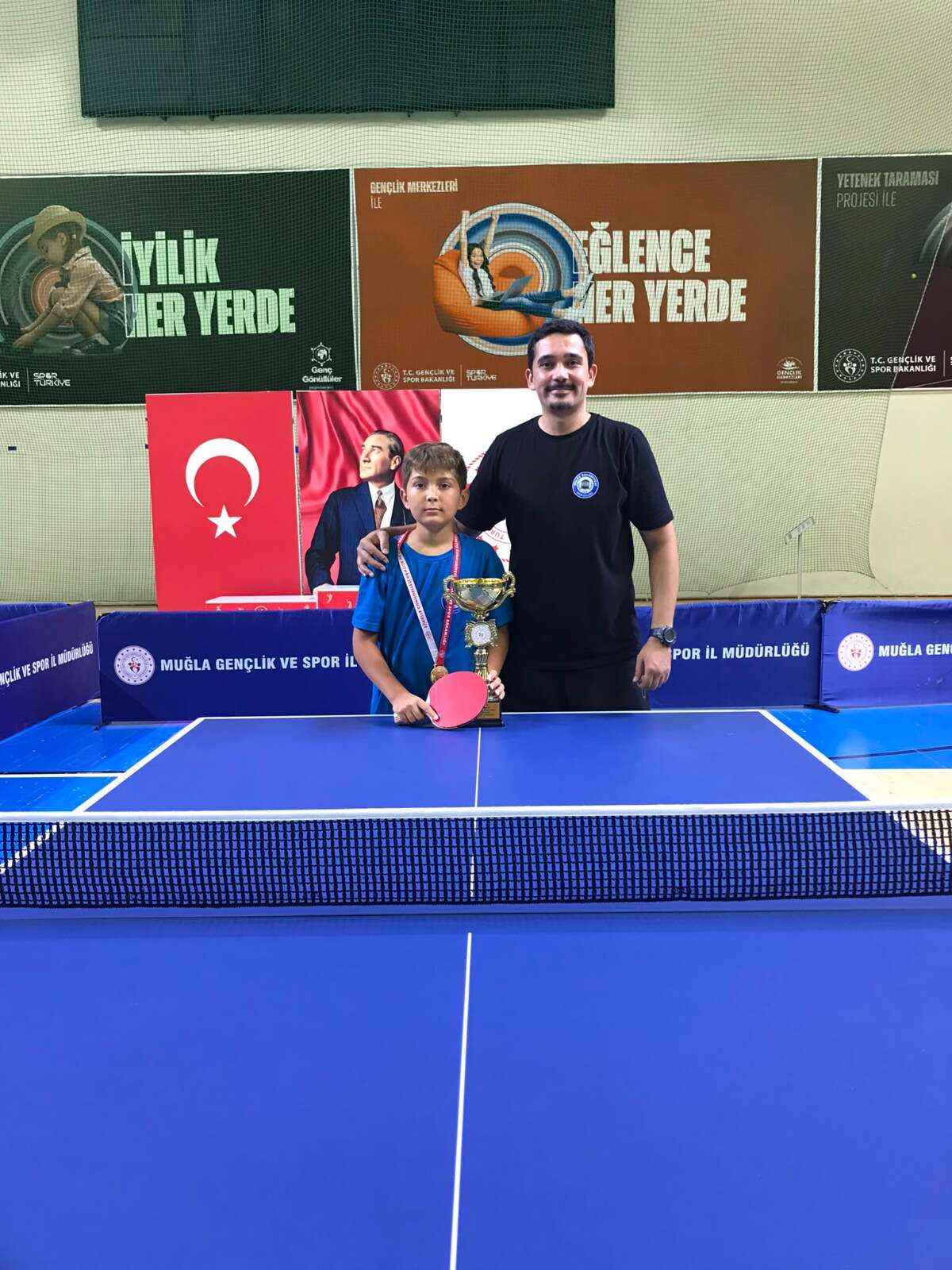 Milas Belediyespor Masa Tenisinde İl Şampiyonluğu 2